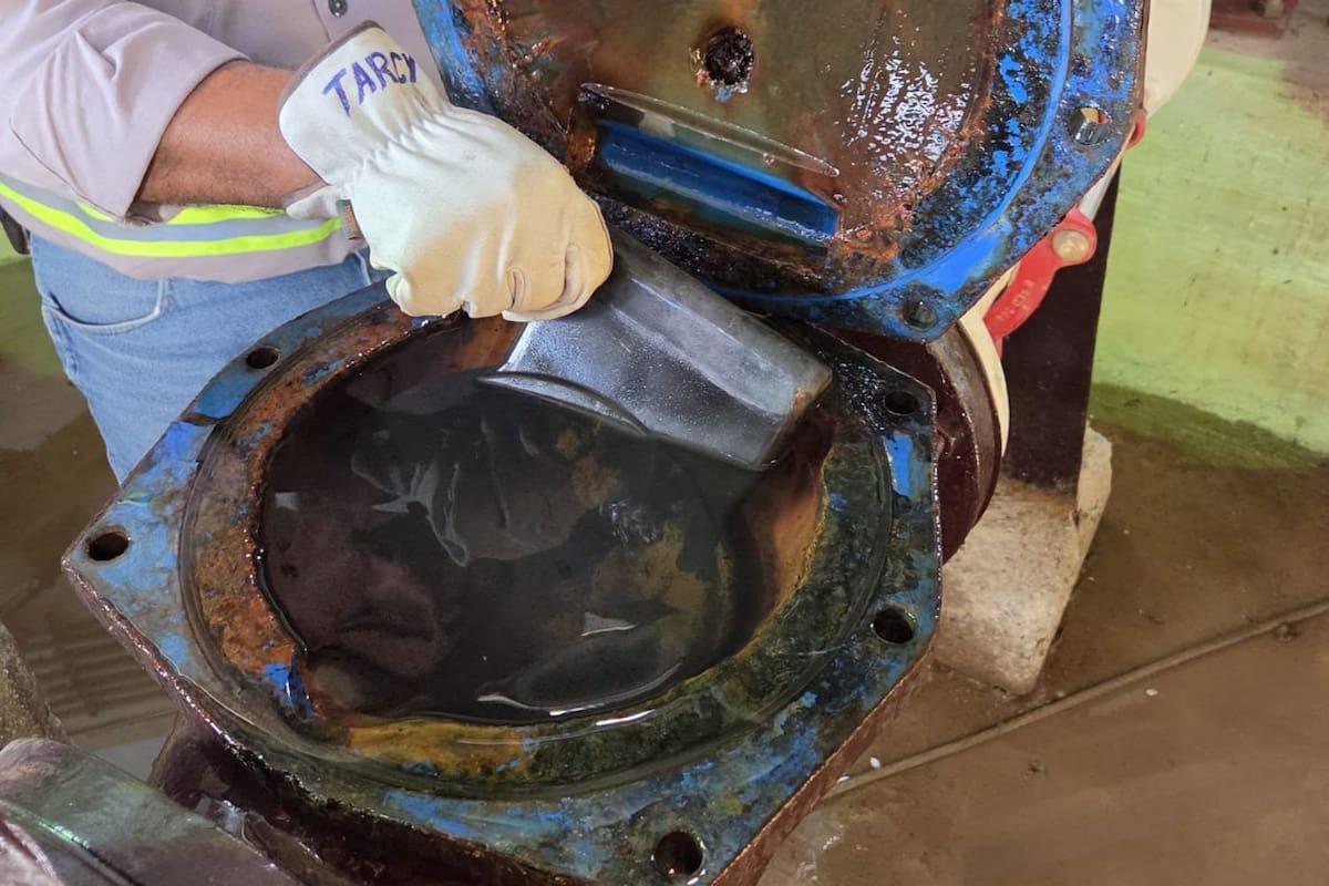 CESPM repara válvulas en plantas de agua potable y aguas residuales de Mexicali