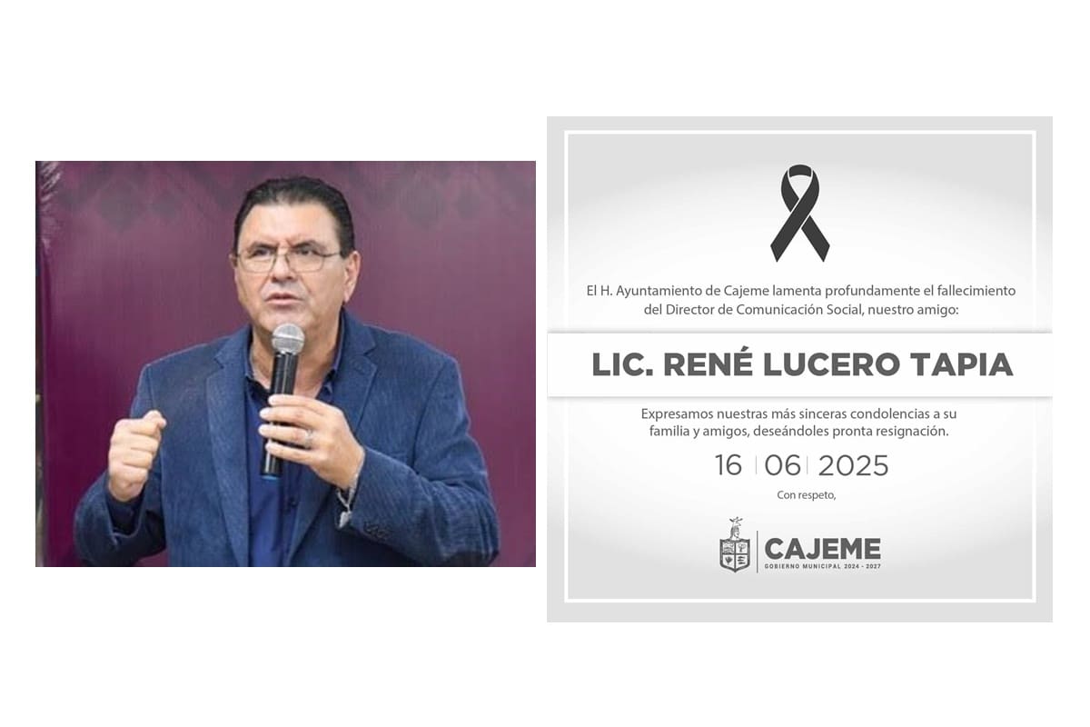 Fallece el Director de Comunicación Social del Ayuntamiento de Cajeme