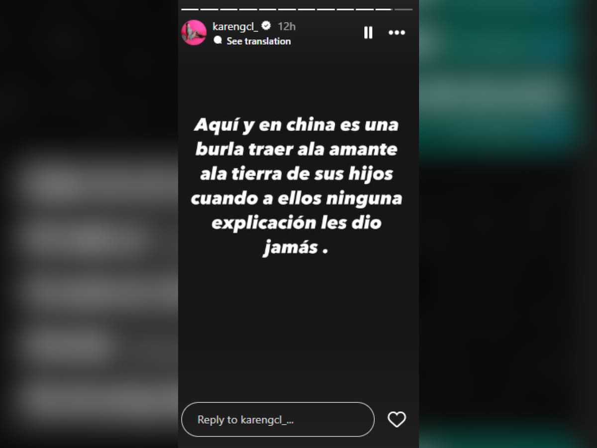 Historia de Instagram/karengcl_