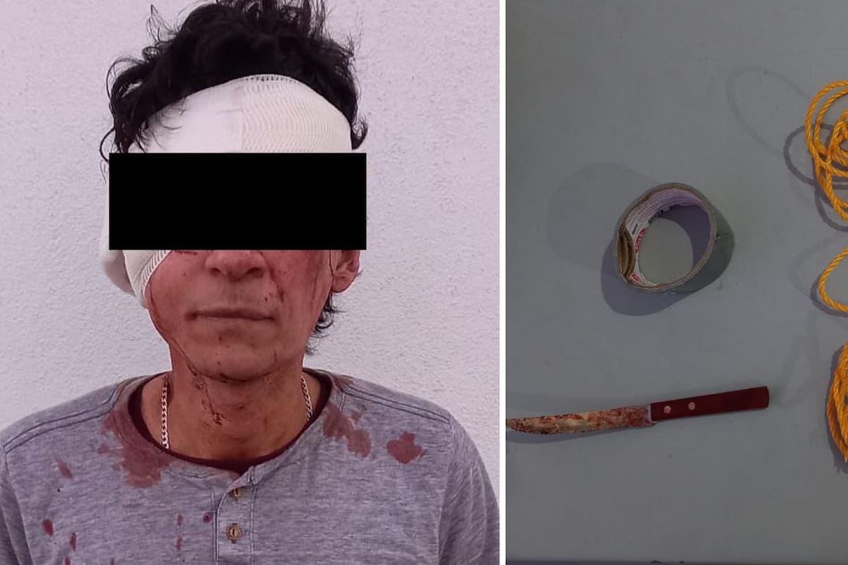 Policía Municipal captura a sujeto que pretendía asesinar a su ex novia