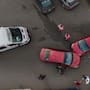 Choque por alcance en colonia Independencia deja a mujer atendida en el lugar
