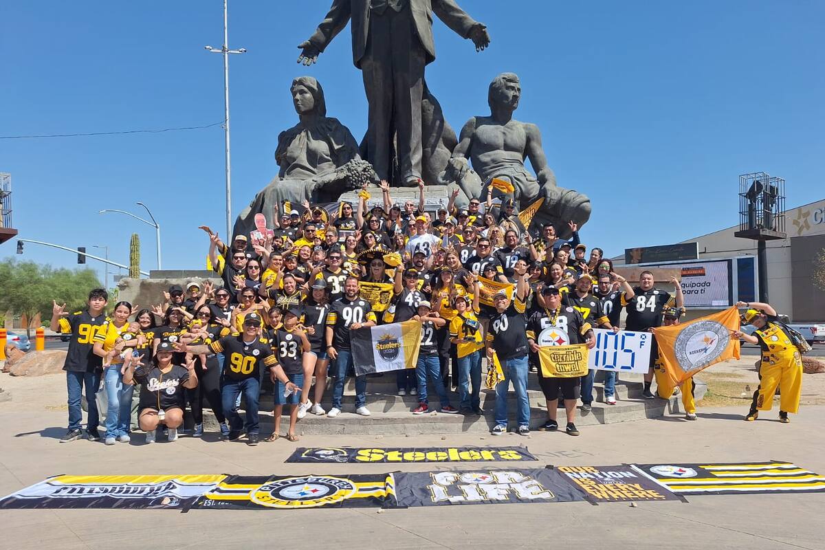 Steeler Nation se hace sentir en Mexicali