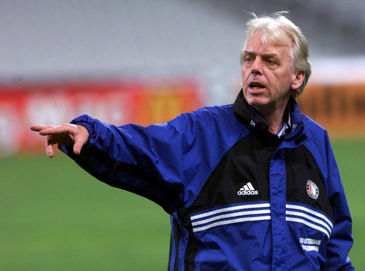Leo Beenhakker in Marseille Tuesday March 21 2000. (AP Photo/Dusan Vranic)