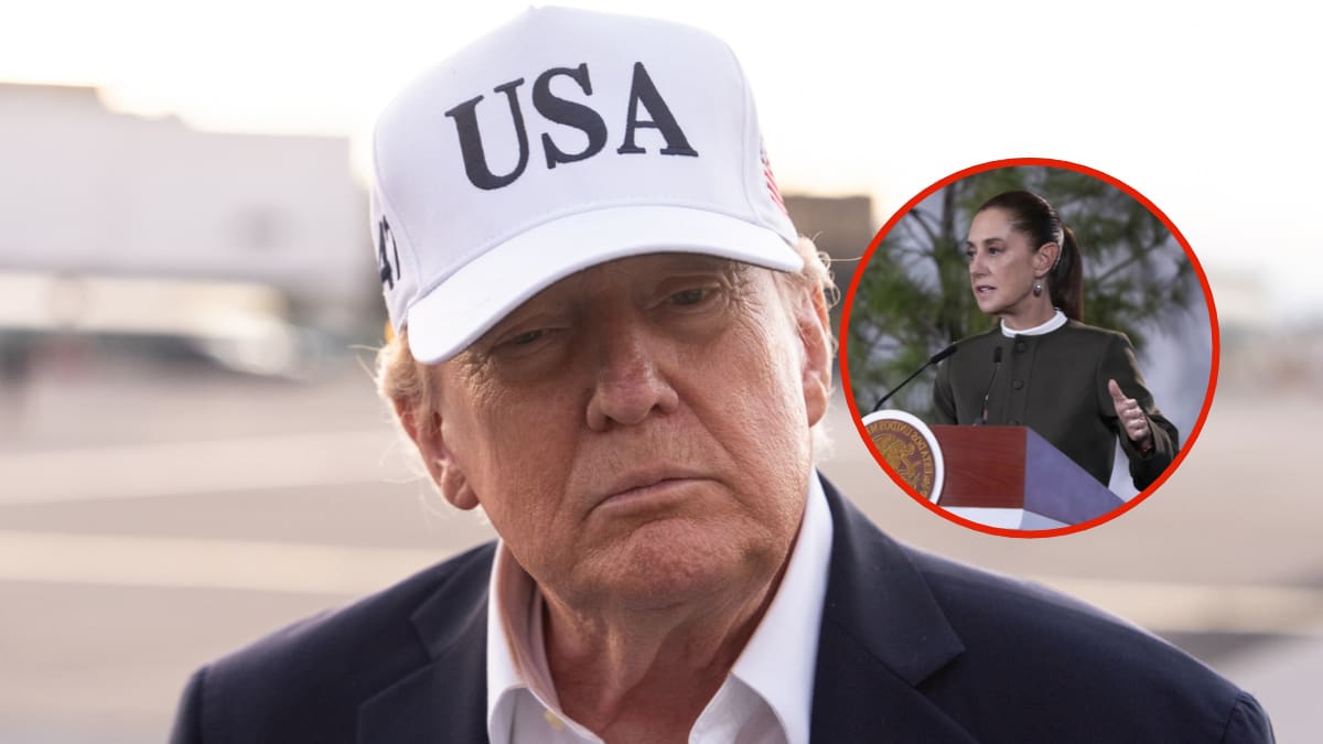 Trump reitera que los cárteles controlan México y asegura que ya se lo dijo a Sheinbaum: “No son capaces de combatirlos”; advierte que Estados Unidos intensificará sus ataques