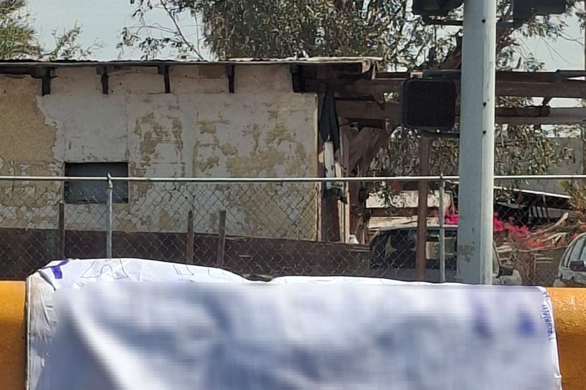 Dejan narcomanta en Eje Central y Terán Terán