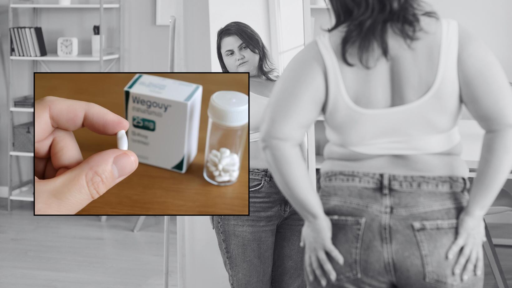 FDA aprueba la píldora Wegovy: el primer y único medicamento oral GLP-1 autorizado en Estados Unidos para bajar de peso. Foto: Canvas y Wegovy