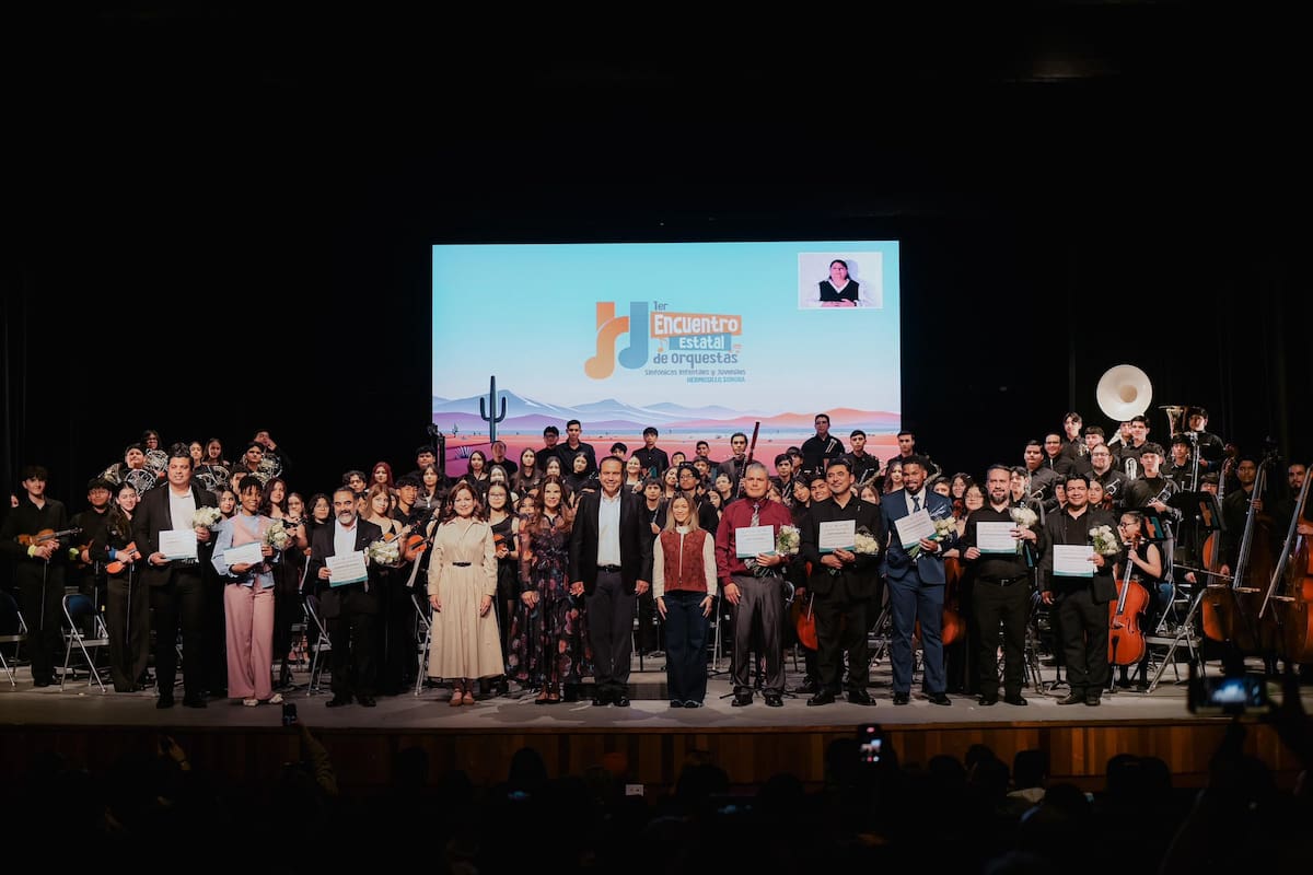 Hermosillo celebra el talento musical de niños y jóvenes en el Encuentro Estatal de Orquestas Sinfónicas