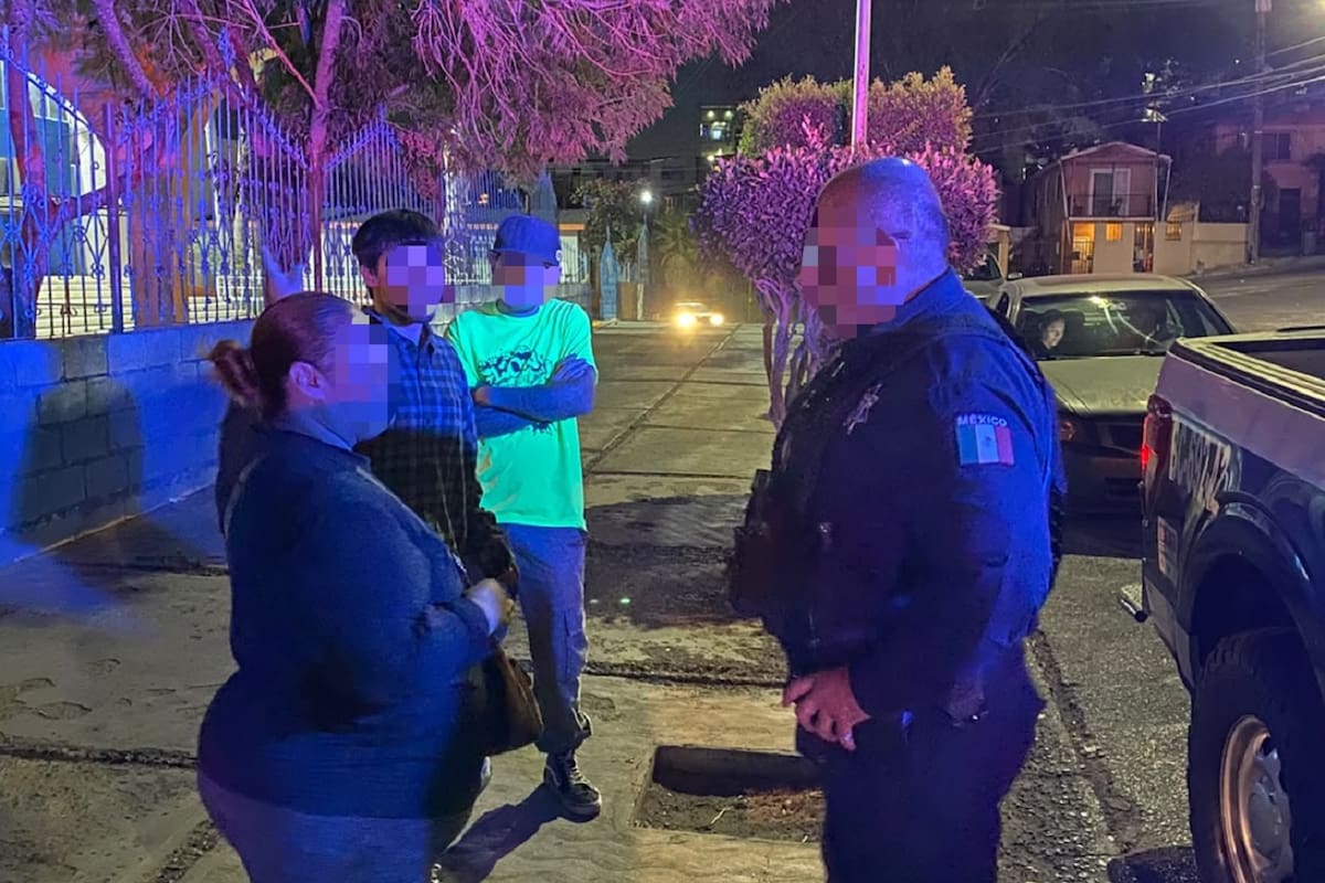 Policías municipales localizan a joven reportado como desaparecido en Tijuana