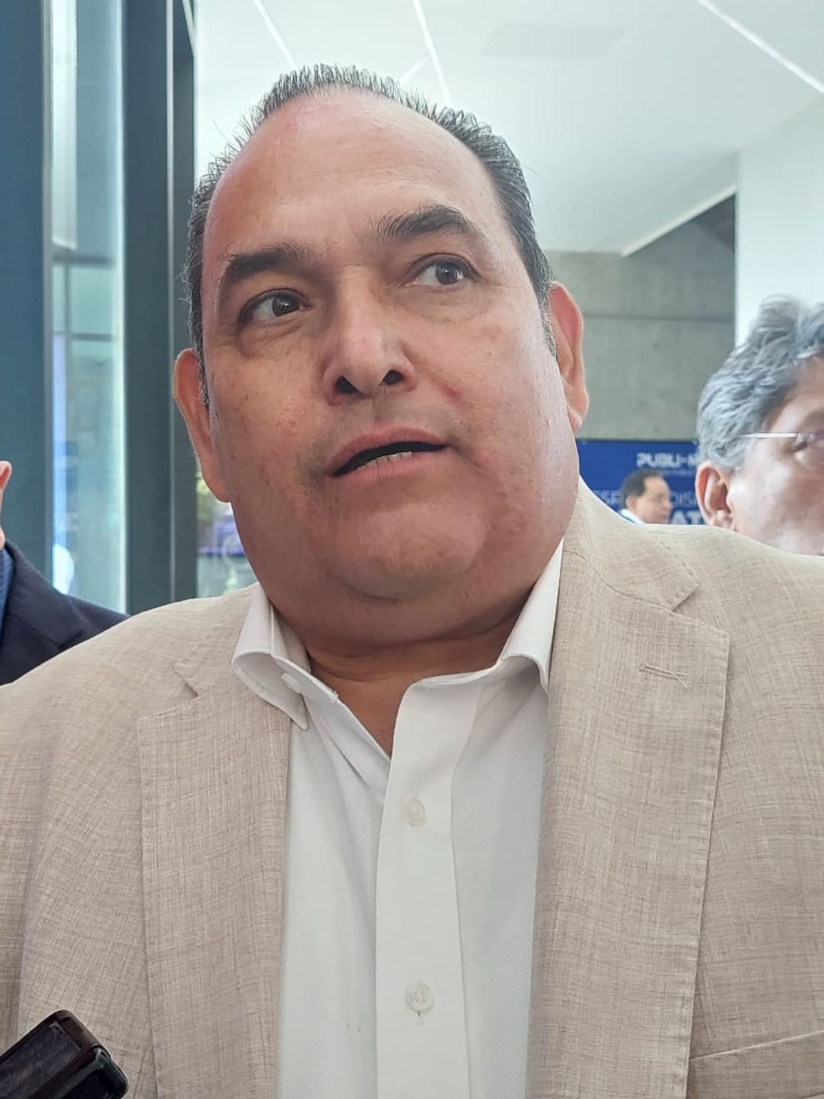 Comisionado estatal de Coepris, Dagoberto Valdez Juárez. | Foto: Khennia Reyes