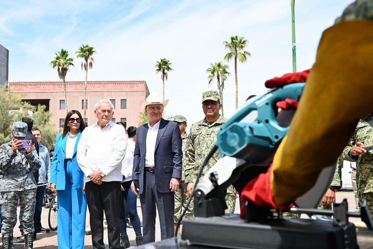 Alfonso Durazo suma a Sonora a la campaña “Sí al desarme, sí a la paz”