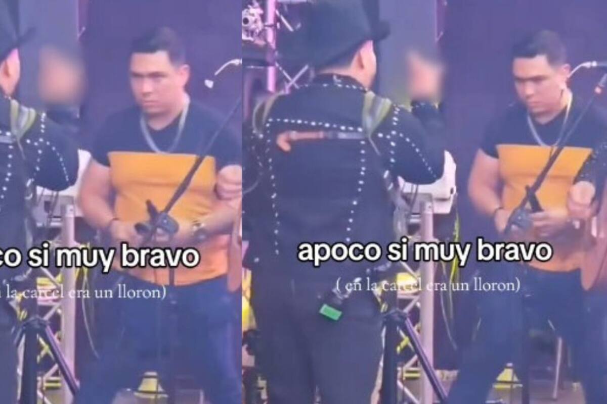 Critican al cantante Larry Hernández por maltratar a un miembro del staff
