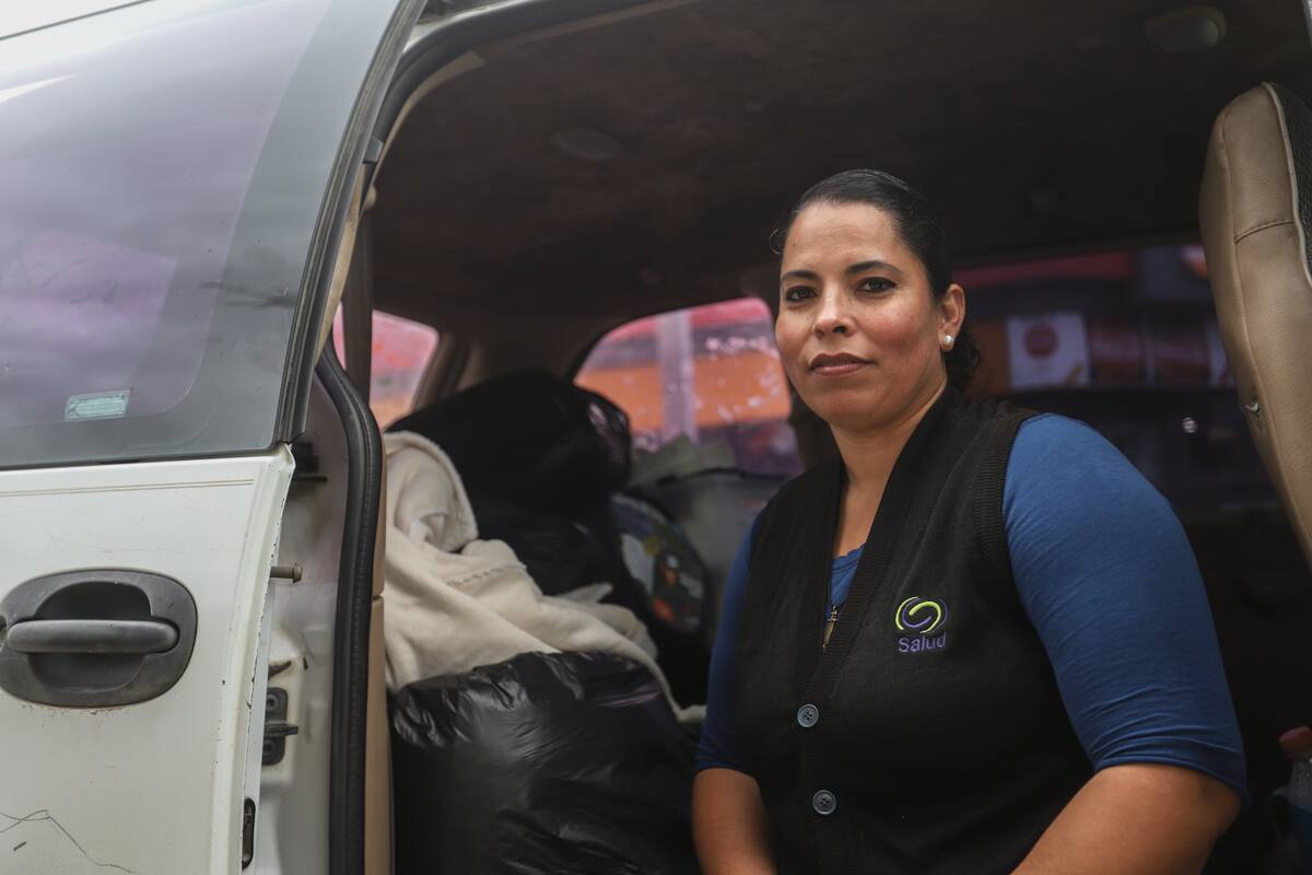 Por su familia, Silvia vivió en su camioneta