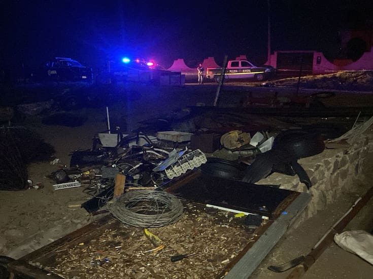 Balacera en Rosarito, deja un muerto y un herido