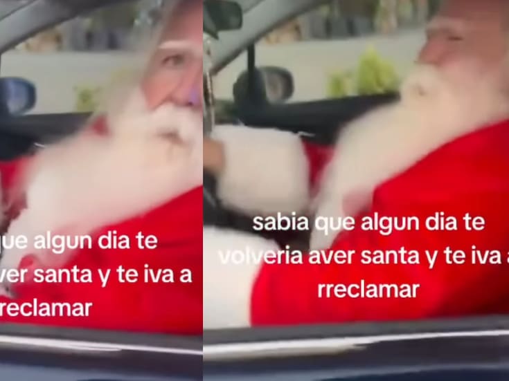Policía detiene a hombre vestido como Santa Claus: el motivo no lo esperas