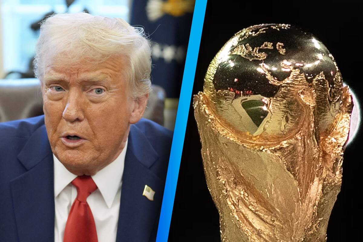 VIDEO: Donald Trump tiene la “Copa del Mundo de la FIFA” como adorno en la Casa Blanca
