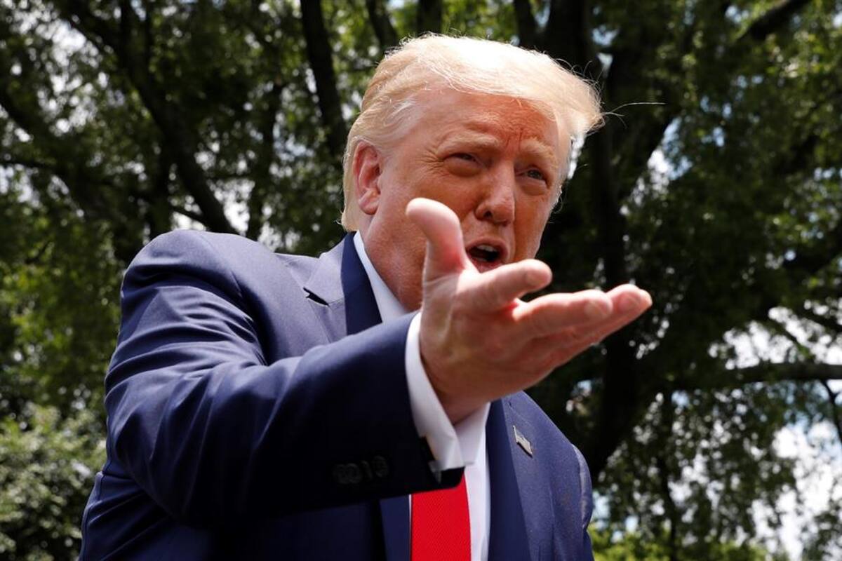 Trump minimiza pandemia por Covid-19 en EU, mientras nuevos casos se cuentan por miles