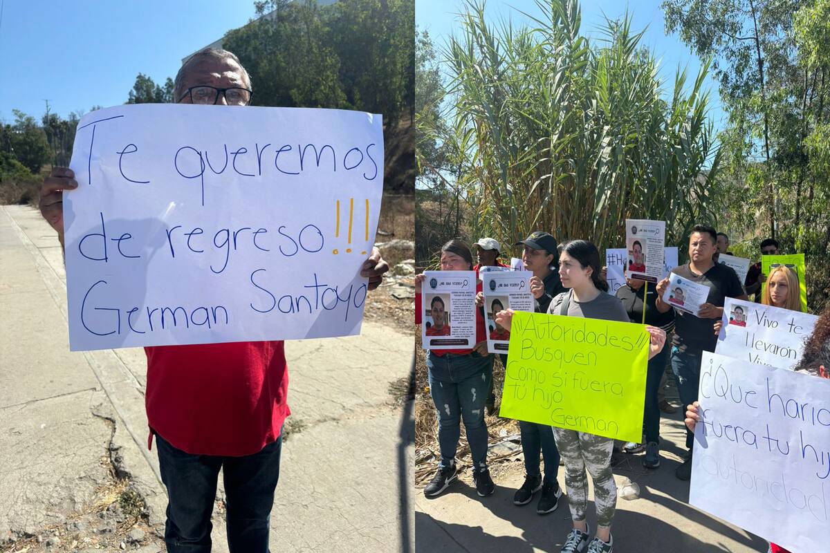 La madre del conductor de plataforma pide le muestren las cámaras para saber qué le pasó a su hijo.