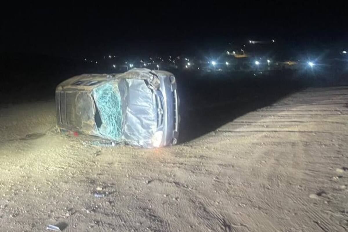 Detienen a joven tras provocar volcadura en Camalú