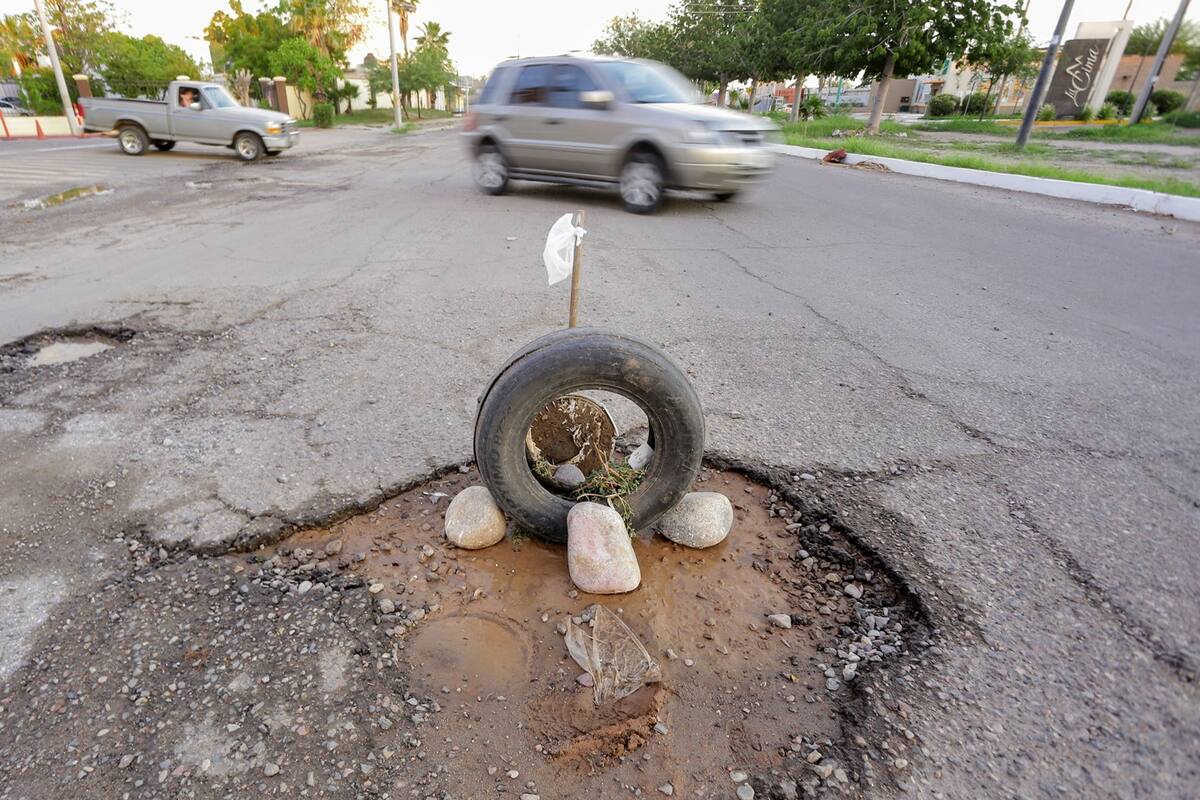 Federación reconoce que envió sólo 170 millones para bacheo en Hermosillo en administración de Célida López