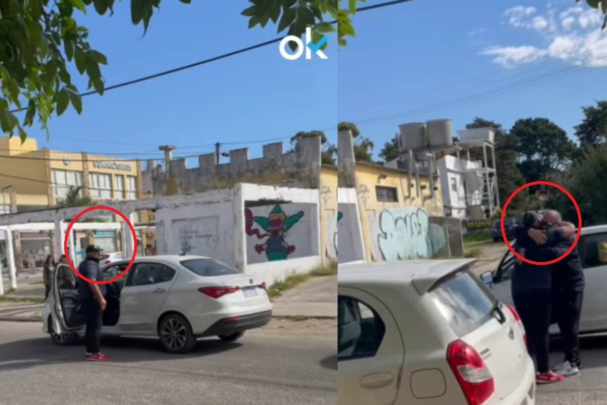 “Terminaron abrazándose”: Discuten en pleno tráfico… ¡y descubren que eran amigos!
