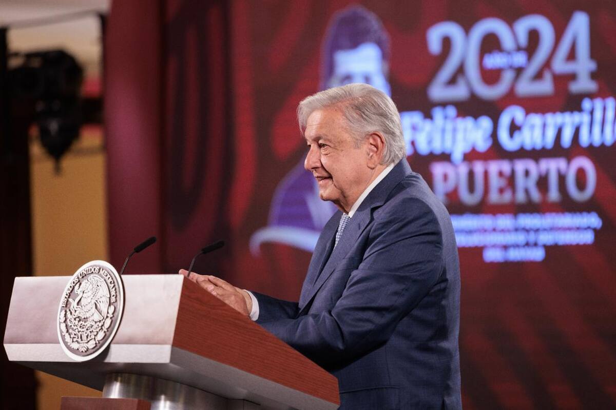 AMLO: “Vamos a pasar a la historia como el gobierno que no devaluó su moneda”