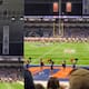 Militar muere tras caer en estadio de futbol americano
