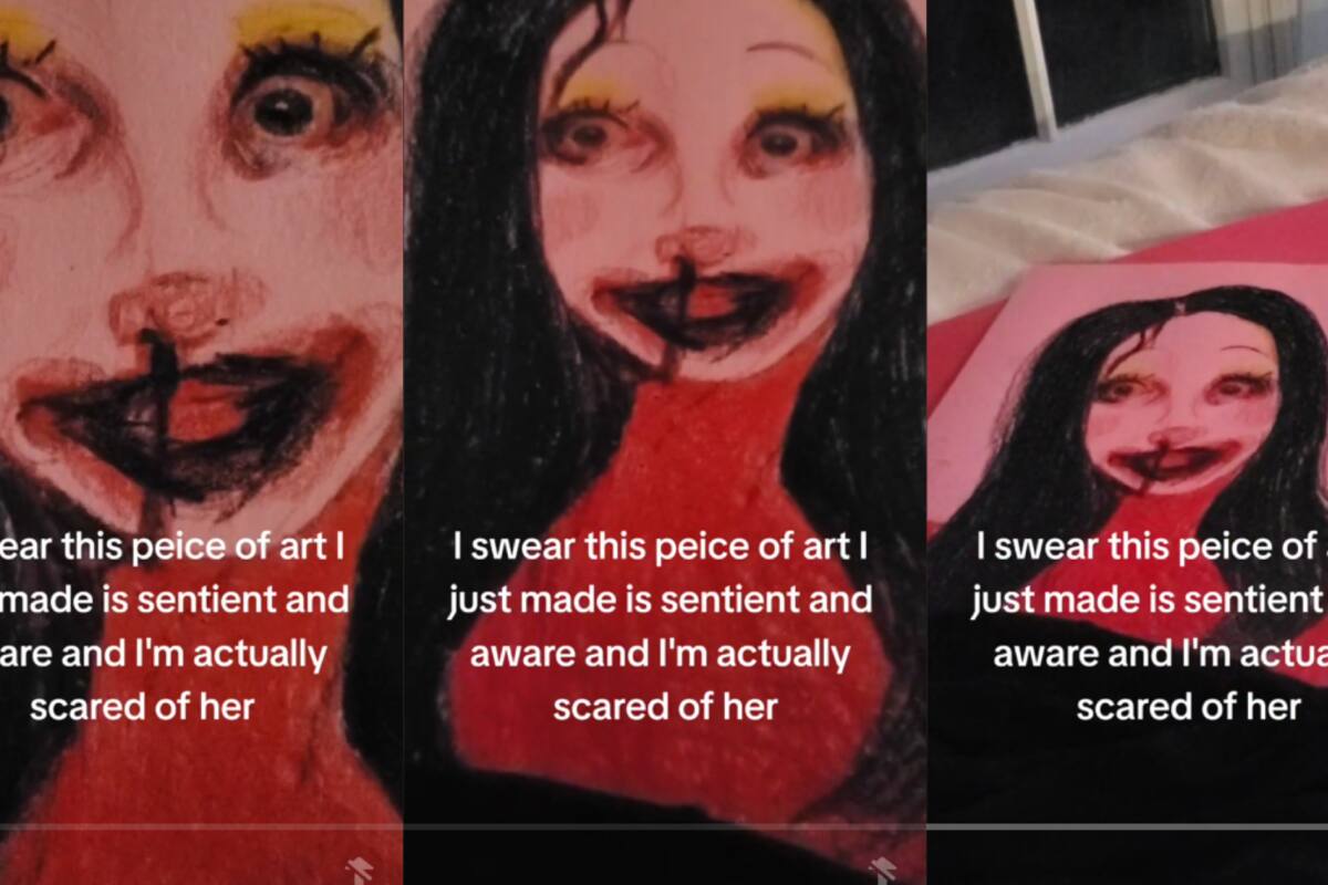 El arte que cobra vida: el inquietante dibujo de Gillian que ha aterrorizado a todos en internet