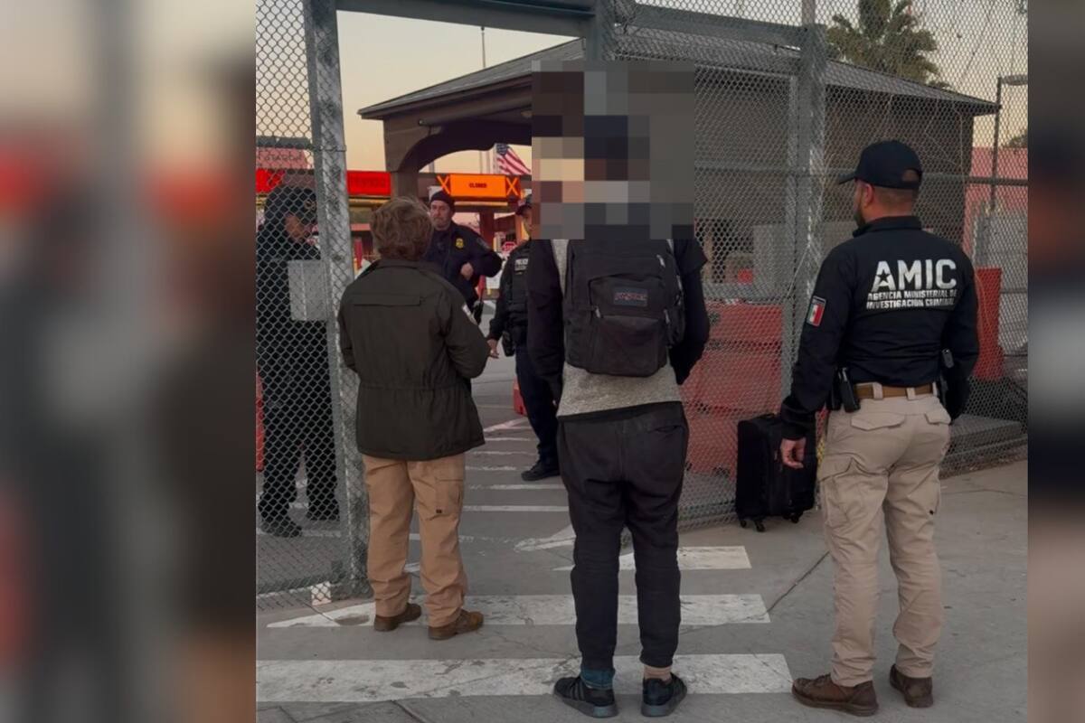 Entregan a estadounidense reportado como desaparecido