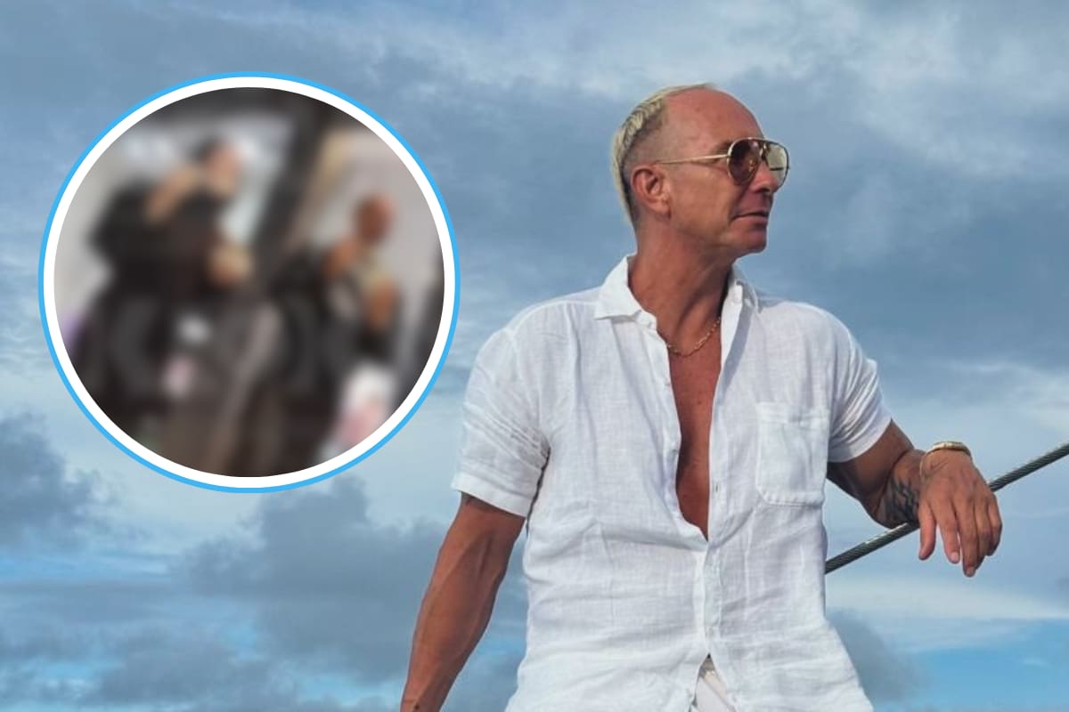 Erik Rubín es captado con nueva pareja tras confirmarse el romance de Andrea Legarreta (VIDEO)