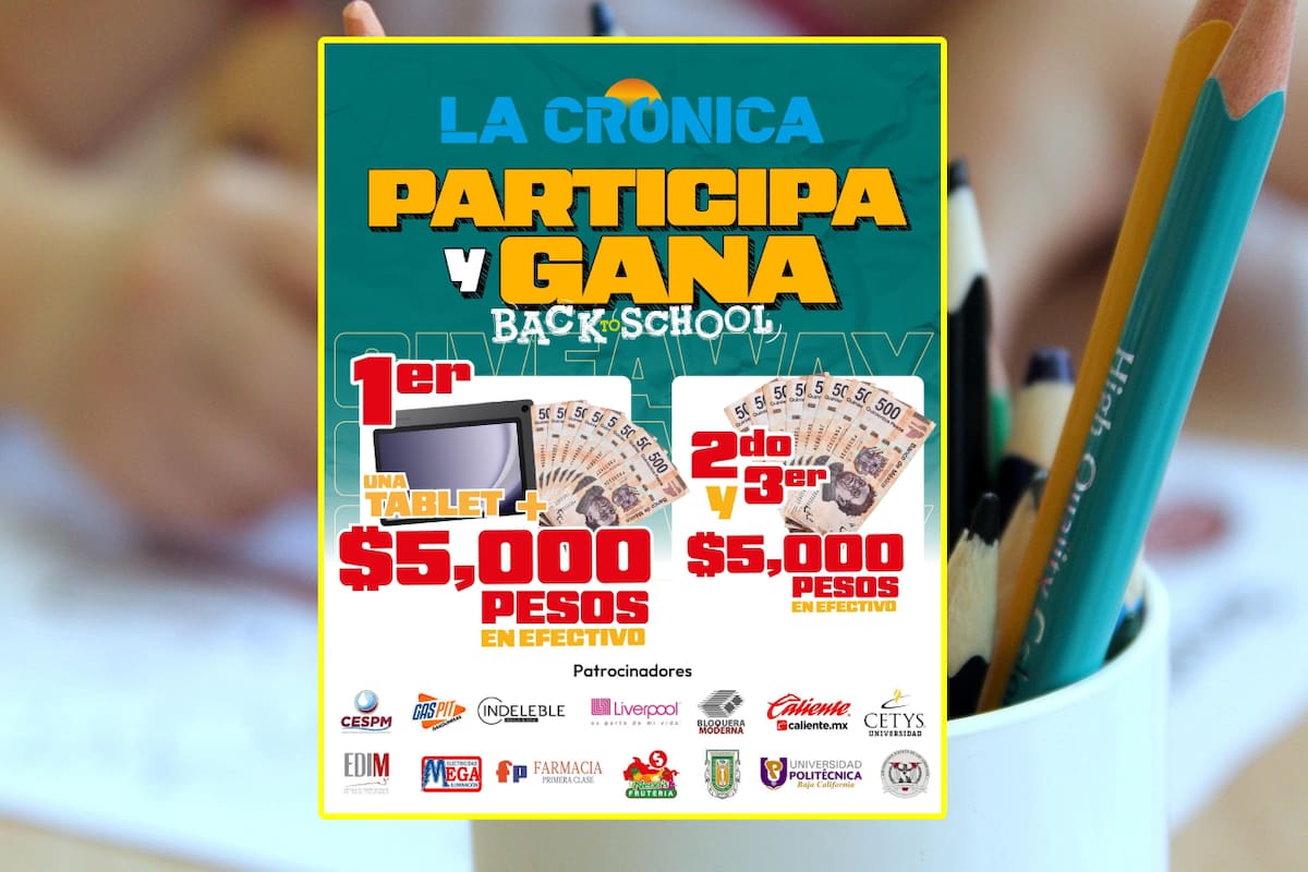 LA CRÓNICA tiene un gran regalo para este regreso a clases