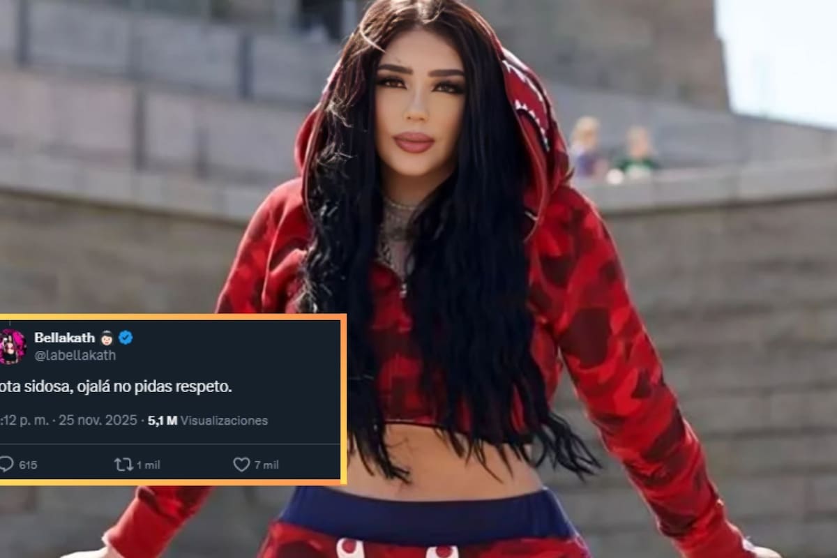 Bellakath causa polémica por comentario considerado homofóbico: “Ojalá no pidas respeto”