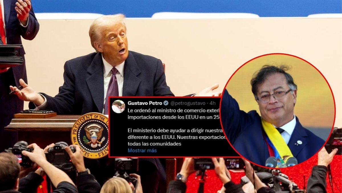 La disputa entre Petro y Trump por vuelos de deportación
