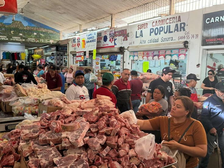 Hay ventas en carnicerías, pero menores que el año pasado
