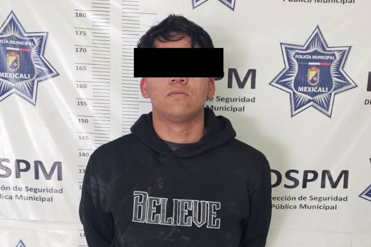 Sujeto que robó violentamente un vehículo en Tijuana es detenido en Mexicali