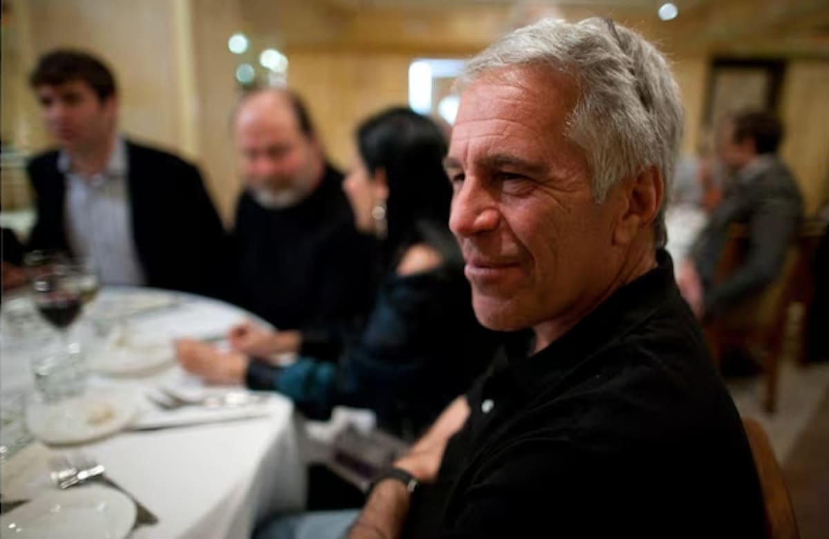 Late financier and convicted sex offender Jeffrey Epstein is seen in this image from the U.S. Justice Department’s file of Epstein, released by the House Oversight Committee Democrats Washington, D.C., U.S., on December 18, 2025. House Oversight Committee Democrats/Handout via REUTERS