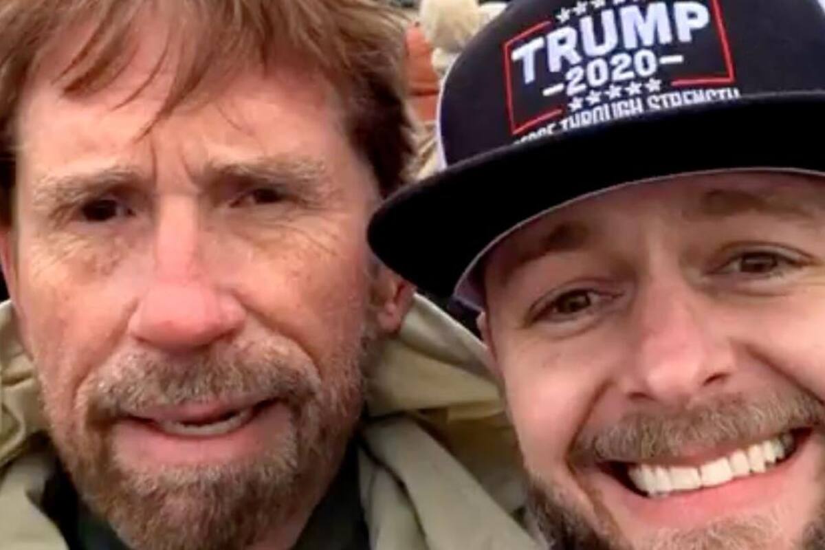 ¿Chuck Norris estuvo en el ataque al Capitolio?