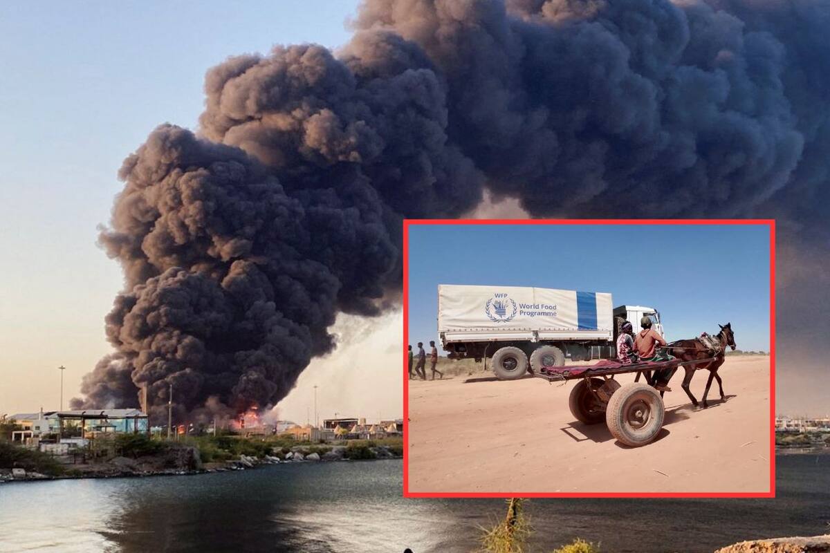 Explosiones e incendios en Puerto Sudán agravan la crisis humanitaria en Sudán