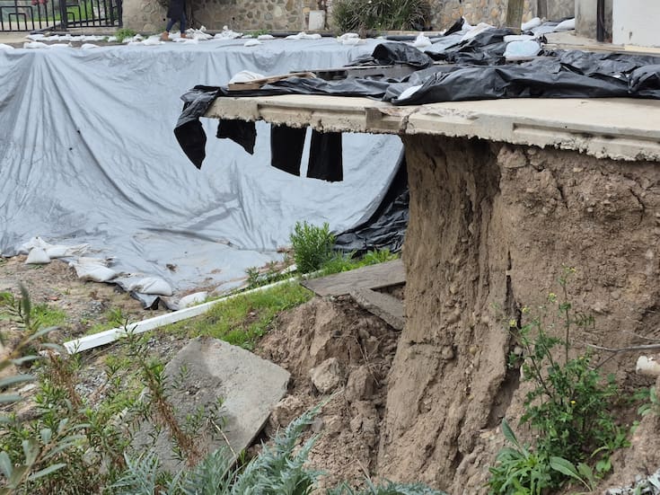 Siguen afectaciones por los departamentos que se cayeron en el Fraccionamiento La Sierra