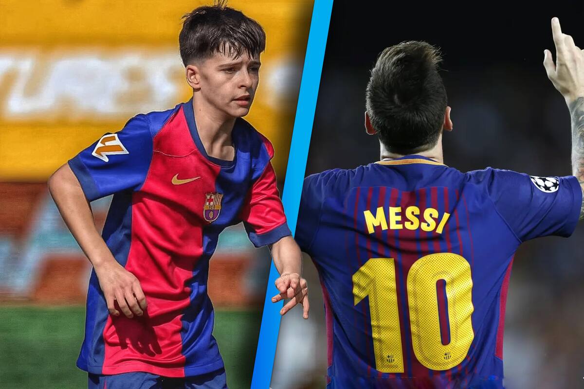 El FC Barcelona descubrió al “nuevo Messi”, tiene 13 años y la está rompiendo en las ligas infantiles de España