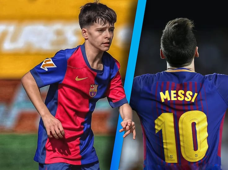 El FC Barcelona descubrió al “nuevo Messi”, tiene 13 años y la está rompiendo en las ligas infantiles de España