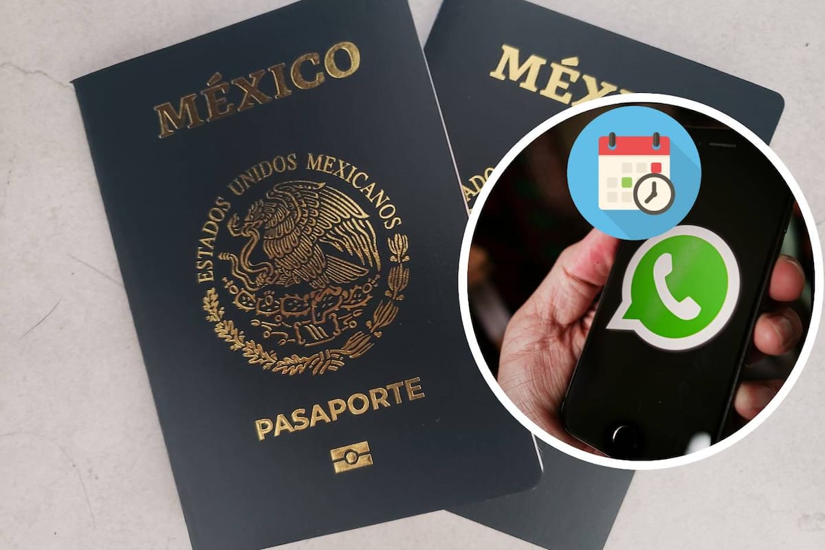Cita para el pasaporte mexicano puede tramitarse por WhatsApp; estos son los pasos