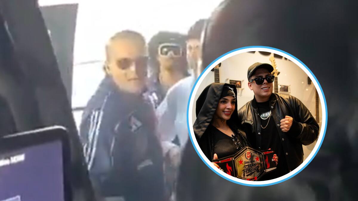 Video | Esposo de Karely Ruiz golpea a Alfredo Adame previo al Ring Royale: “Para que le sigas diciendo put* a mi esposa”