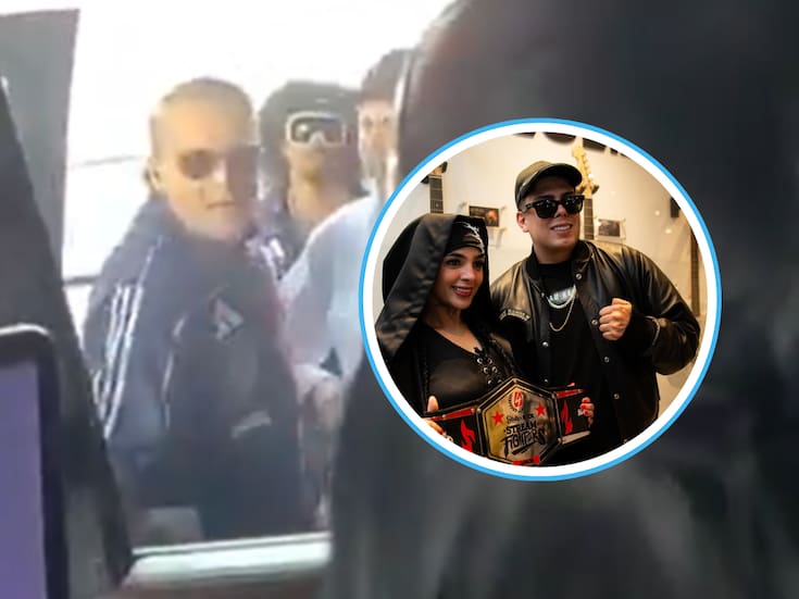 Video | Esposo de Karely Ruiz golpea a Alfredo Adame previo al Ring Royale: “Para que le sigas diciendo put* a mi esposa”