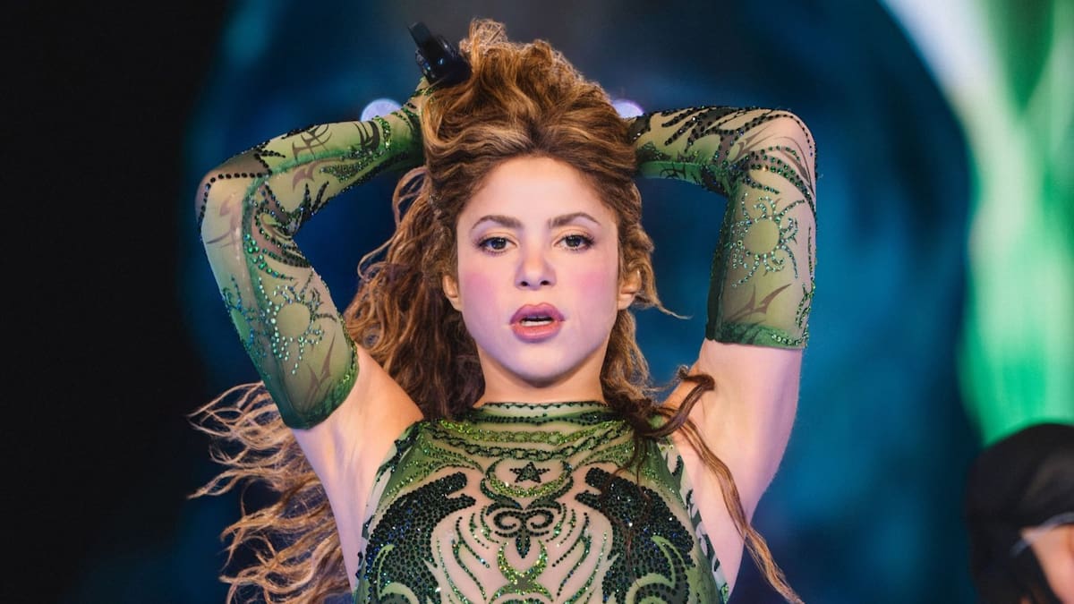 Shakira en el Zócalo