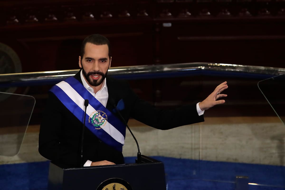 El presidente de El Salvador, Nayib Bukele, en una fotografía de archivo. EFE/Rodrigo Sura