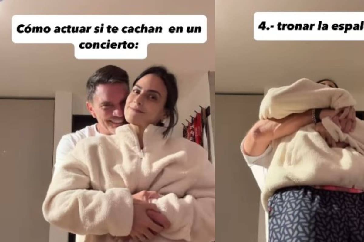 Julián Gil te explica qué hacer si te cachan cometiendo infidelidad en un concierto