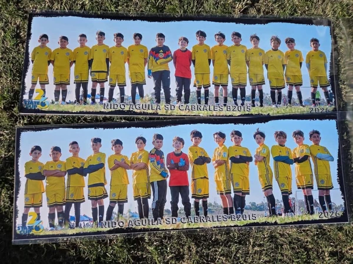 Las categorías 2014 y 2015 se quedaron con los trofeos tras vencer a las mejores academias de California. Foto: Cortesía Nido Águila San Diego