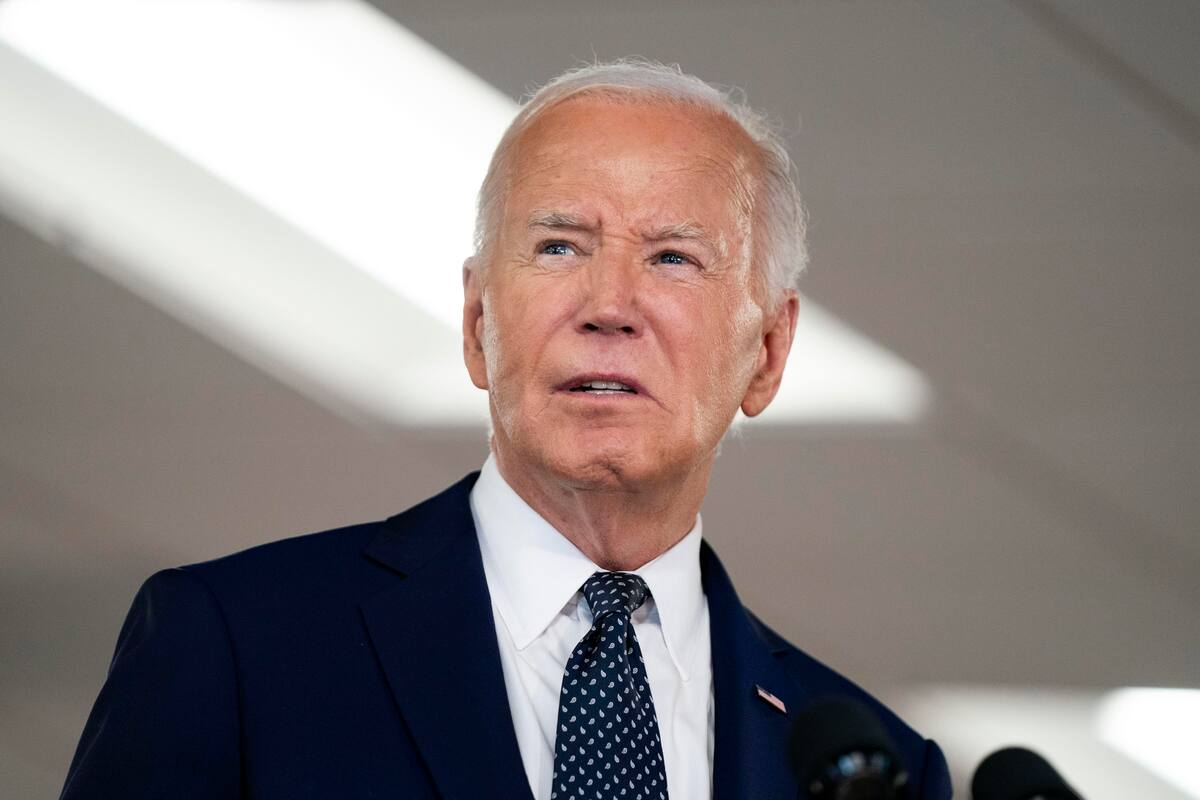 Biden asegura que solo abandonará la carrera presidencial si “el Señor Todopoderoso” se lo pide