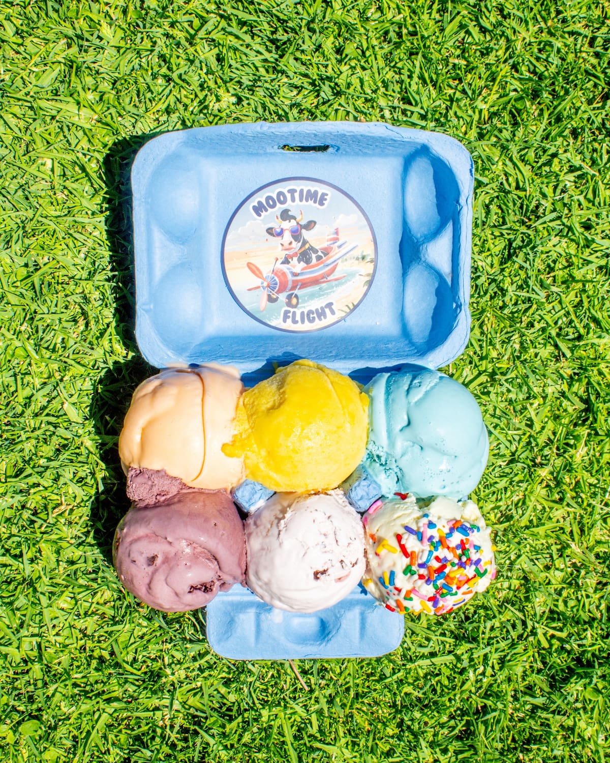 La cremería Moo Time elabora un helado casero con los mejores ingredientes que alcanza una cremosidad. Foto: Cortesía