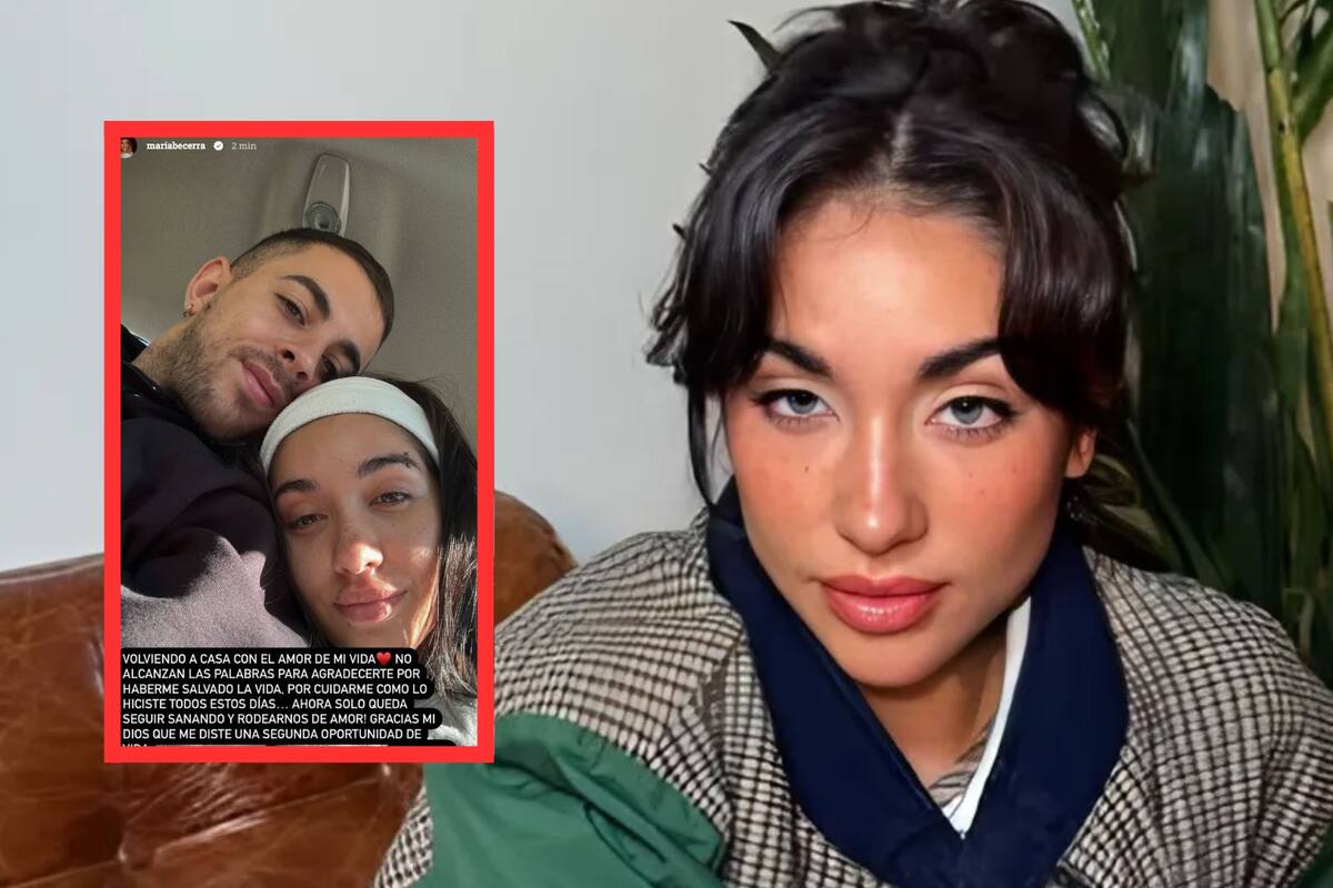 María Becerra reaparece tras cirugía por embarazo ectópico y comparte emotivo mensaje